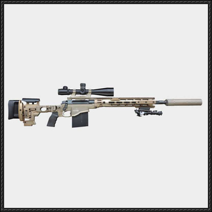 Remington MSR (Modular Sniper Rifle) Free Paper Model Download