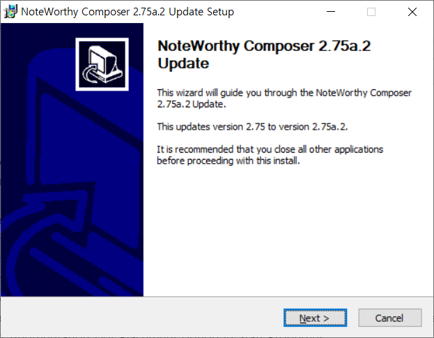 noteworthy composer 2.75